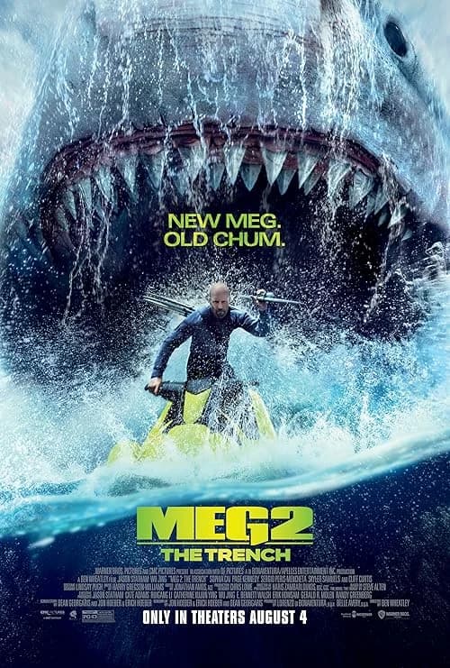 Meg 2: The Trench film posteri