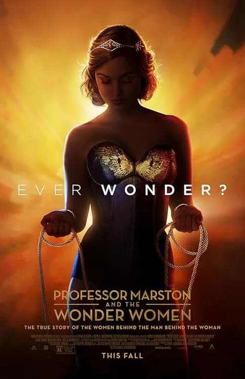 Professor Marston & the Wonder Women film posteri