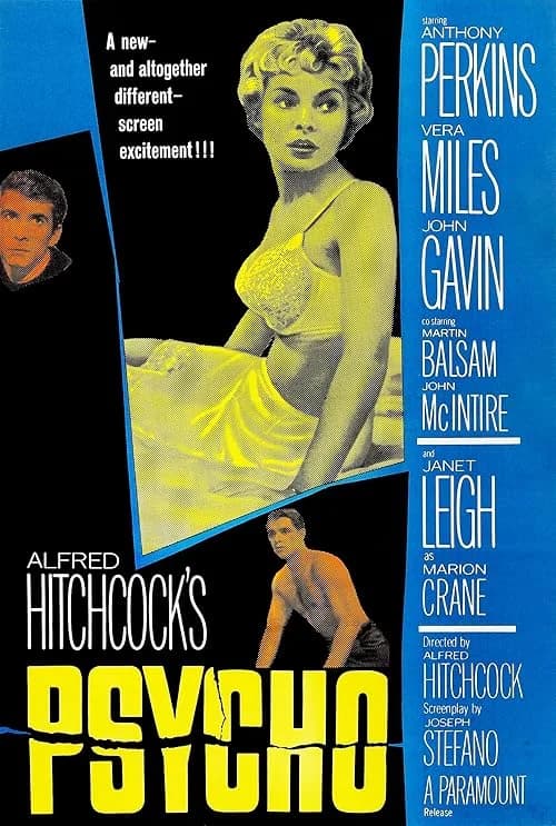Psycho film posteri