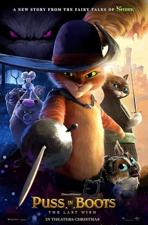 Puss in Boots: The Last Wish film posteri
