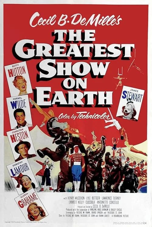 The Greatest Show on Earth film posteri