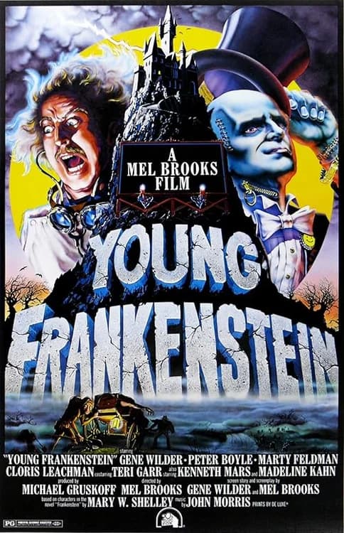 Young Frankenstein film posteri
